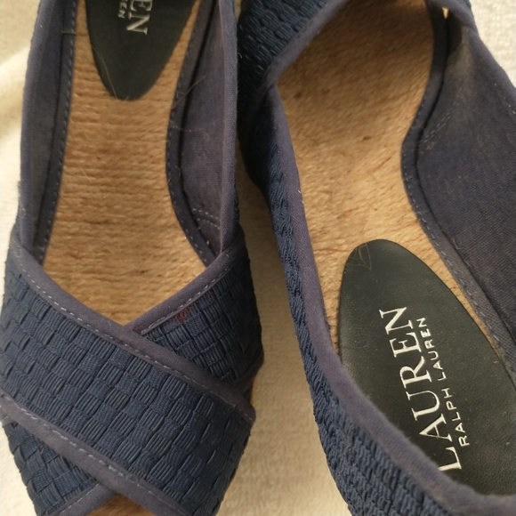 Ralph Lauren wedge shoes - Picture 3 of 8